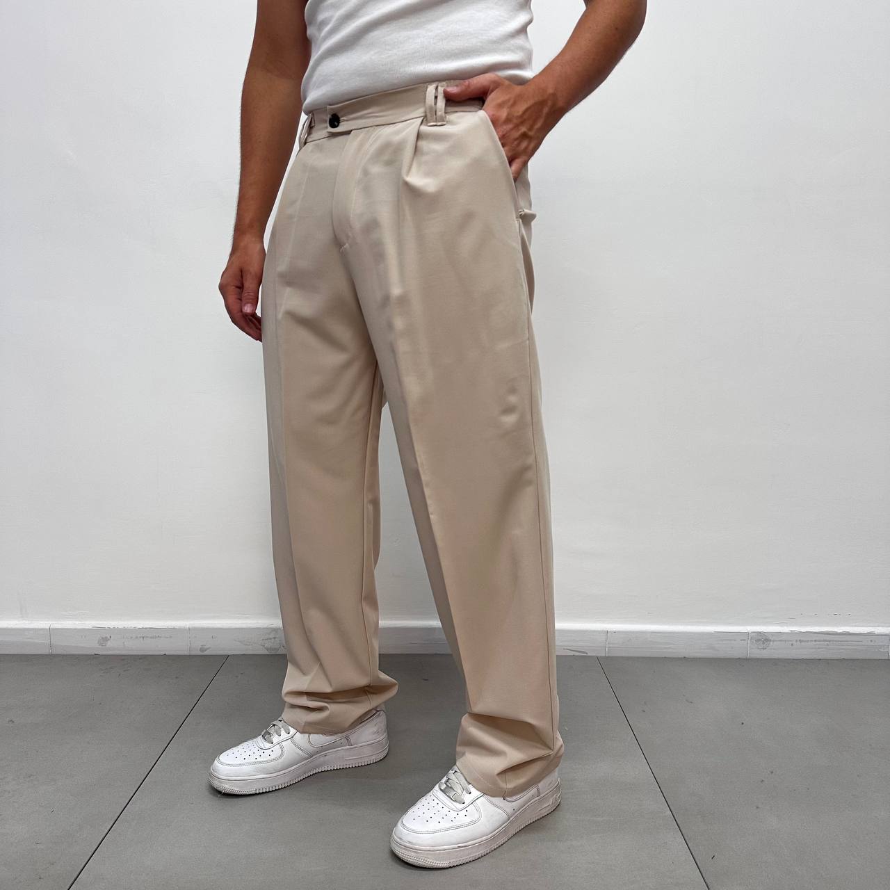 Pantalone Palazzo Beige