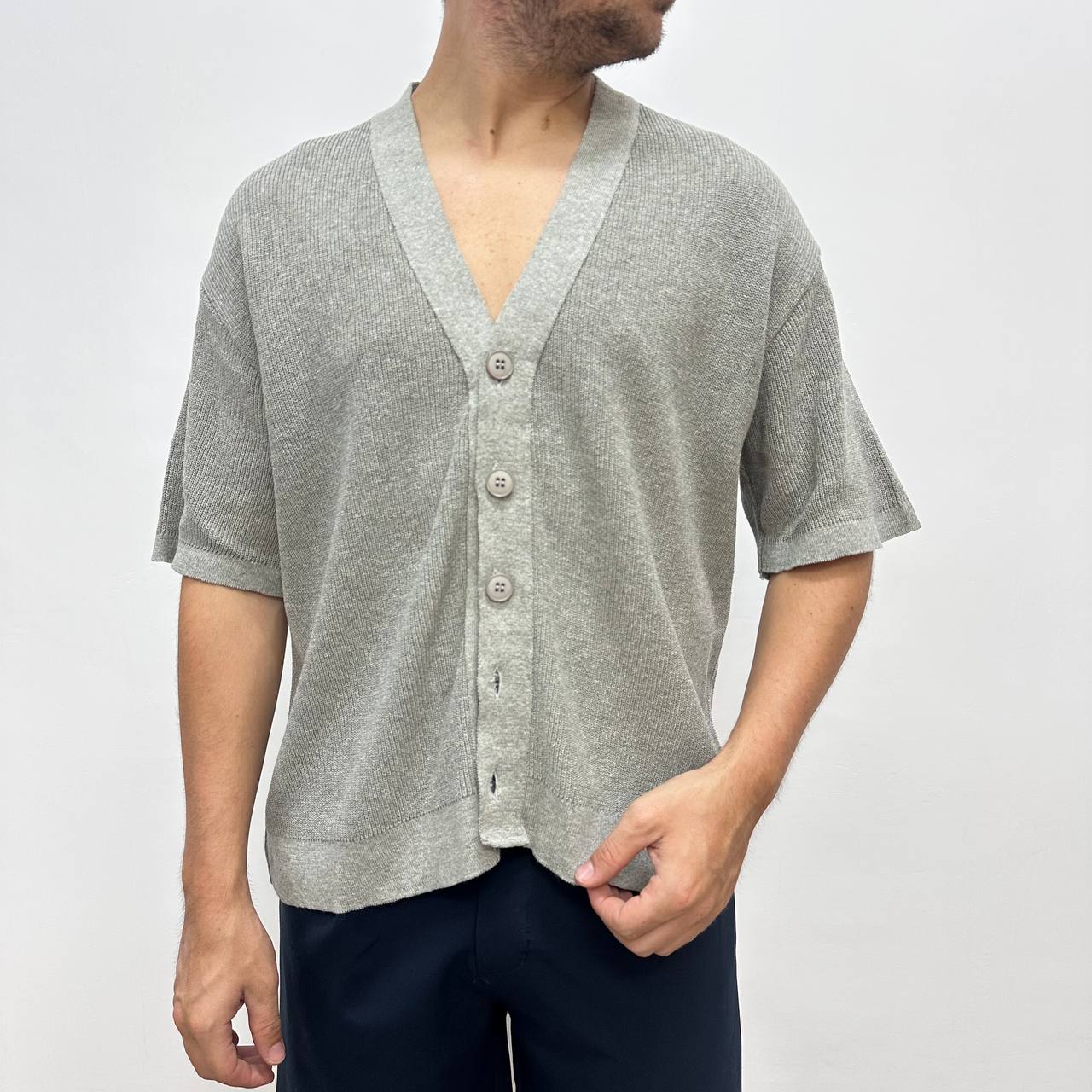 Maglia Cardigan Fango