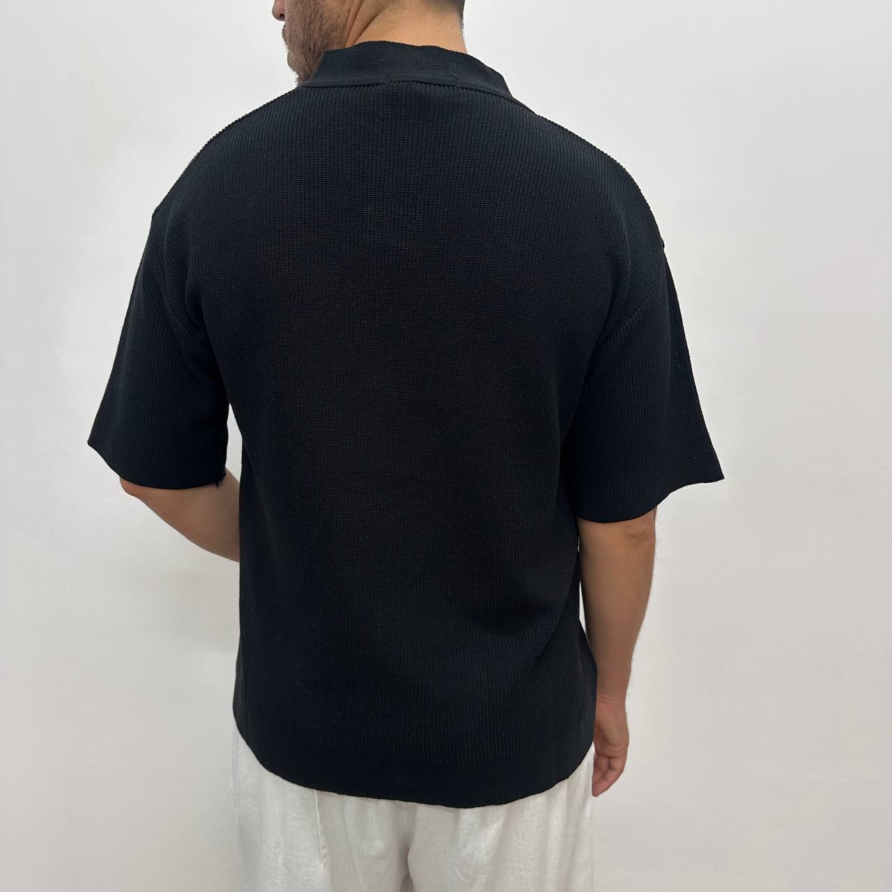 Maglia Cardigan Nera