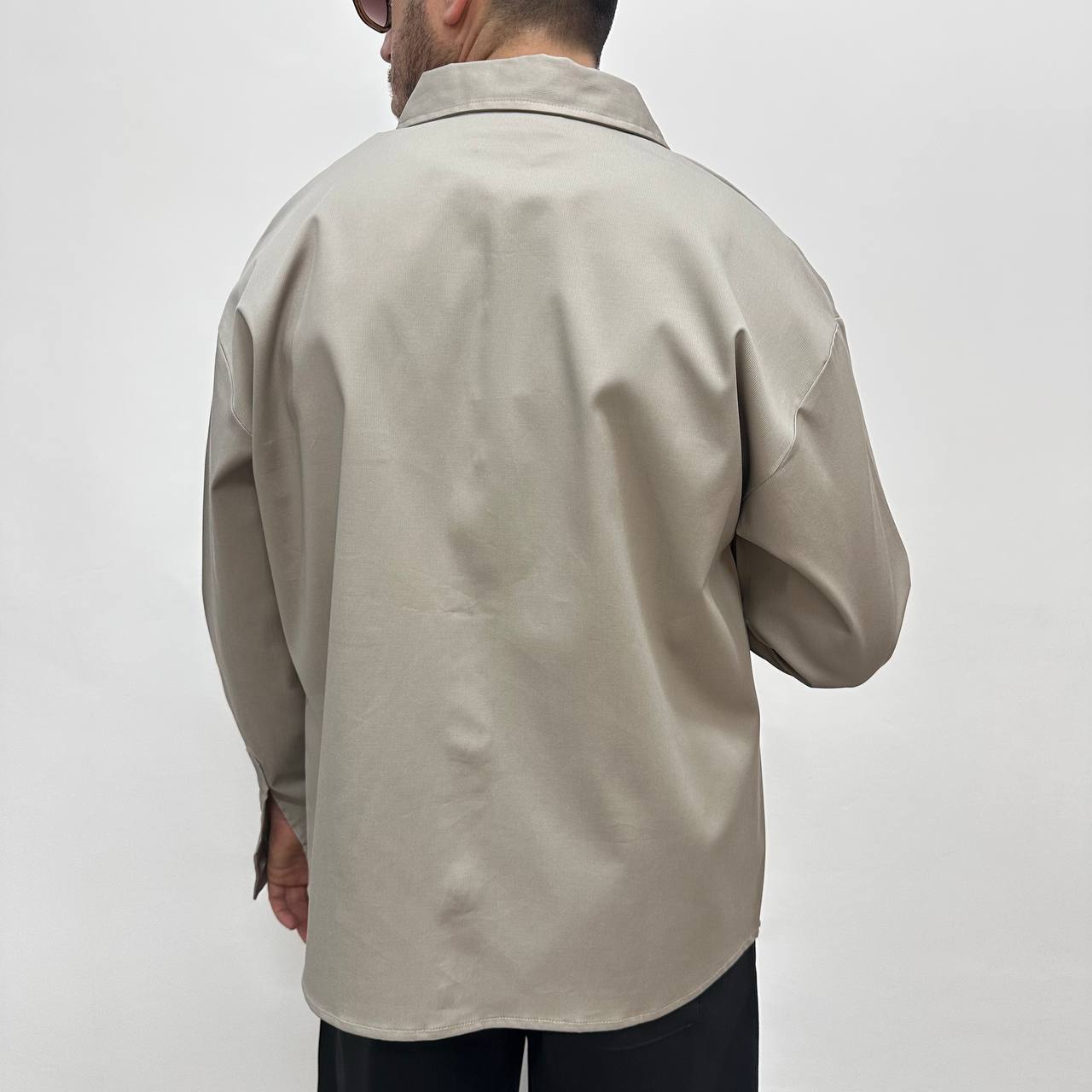 Camicia Jacket Over Beige