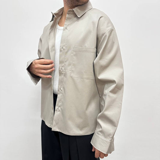 Camicia Jacket Over Beige