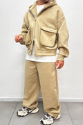 TRACKSUIT SCUBA POCKET BEIGE
