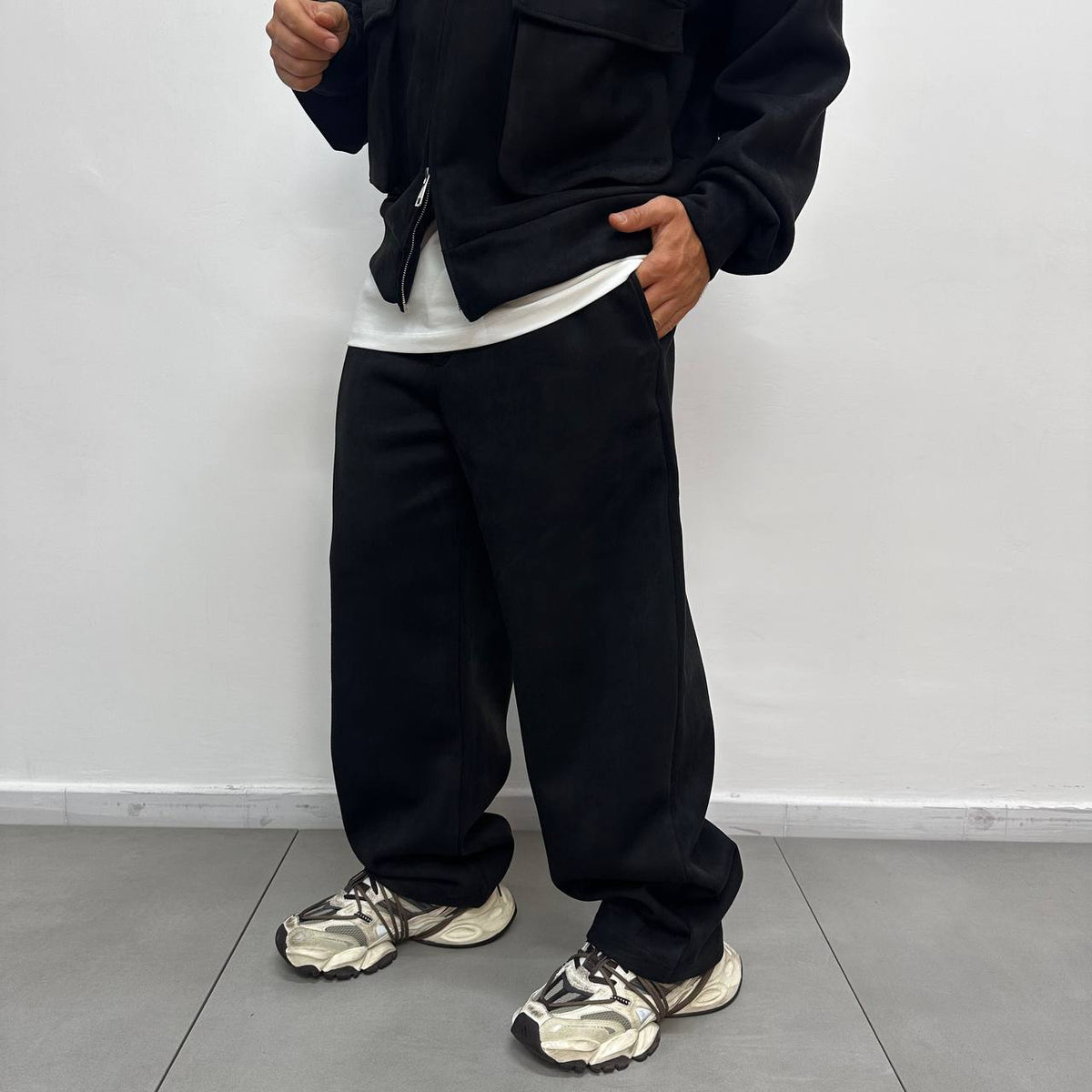 TRACKSUIT SCUBA POCKET NERA