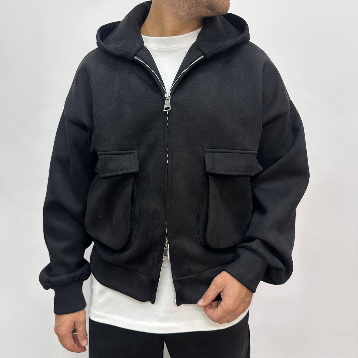 TRACKSUIT SCUBA POCKET NERA