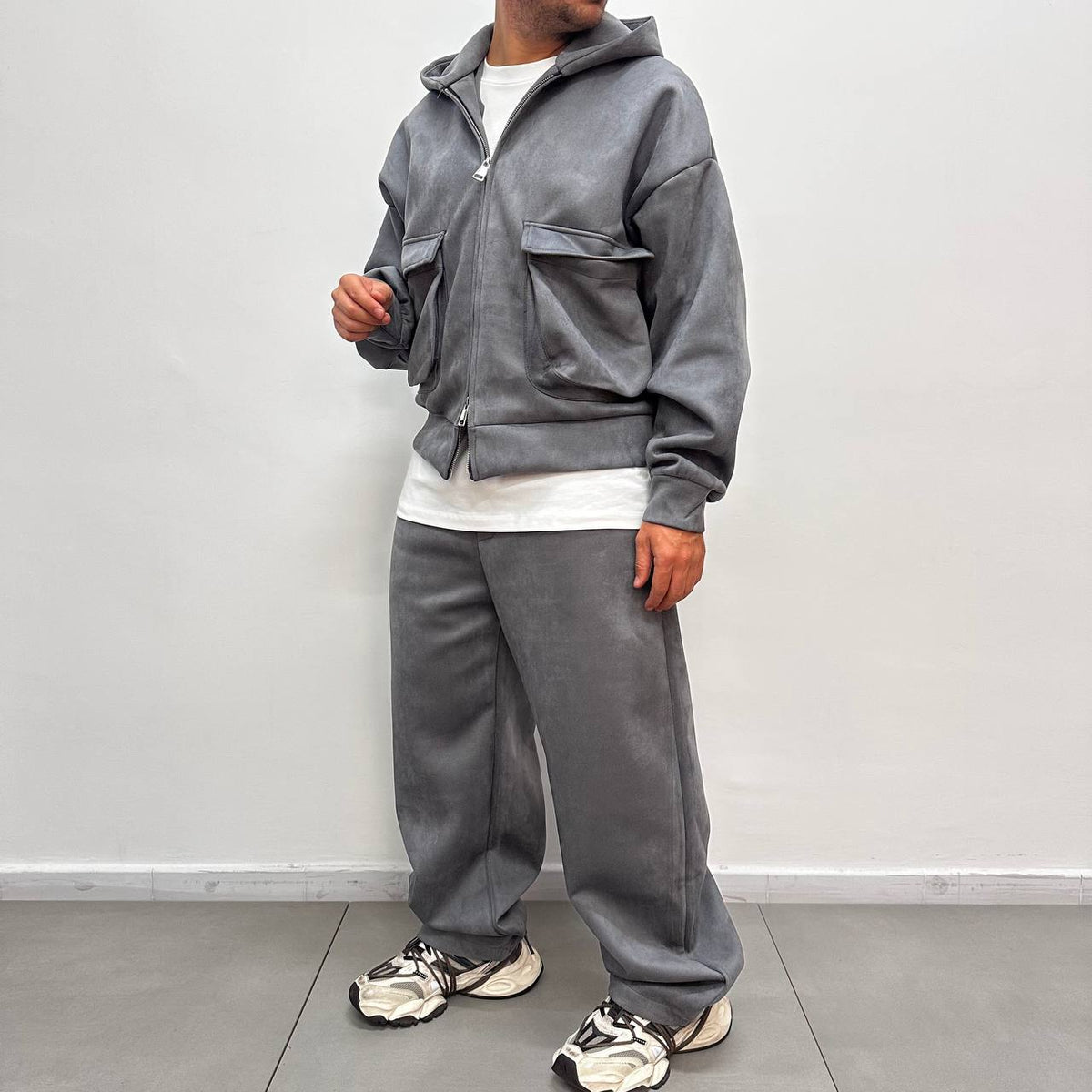 TRACKSUIT SCUBA POCKET PIOMBO