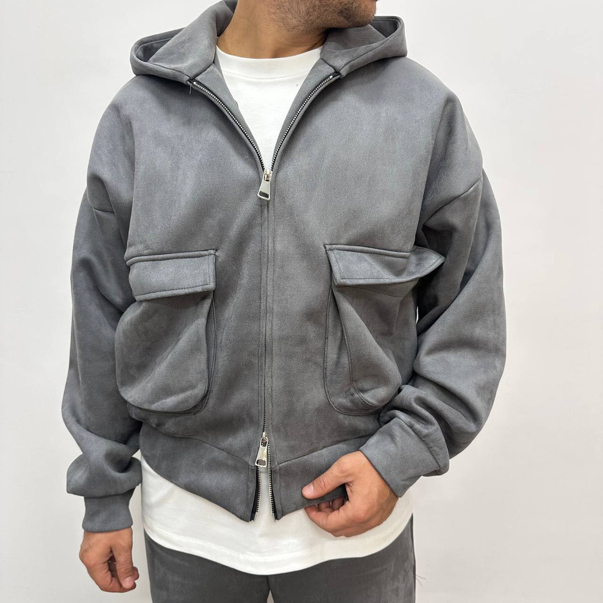 TRACKSUIT SCUBA POCKET PIOMBO
