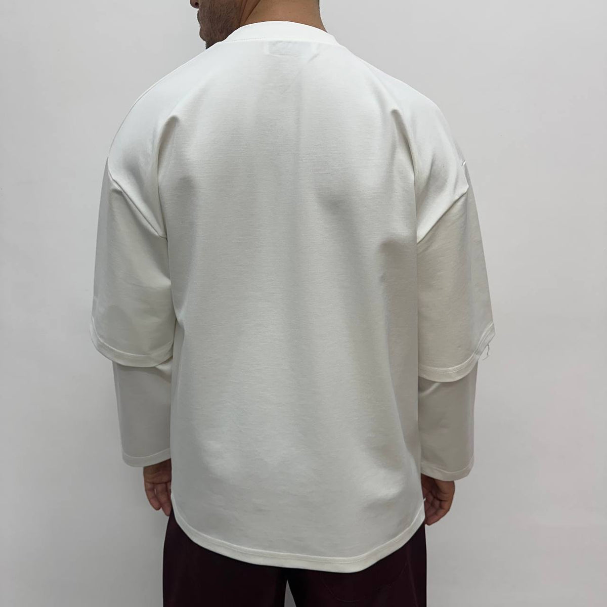 DOUBLE SLEEVE F.SCOZIA BIANCA