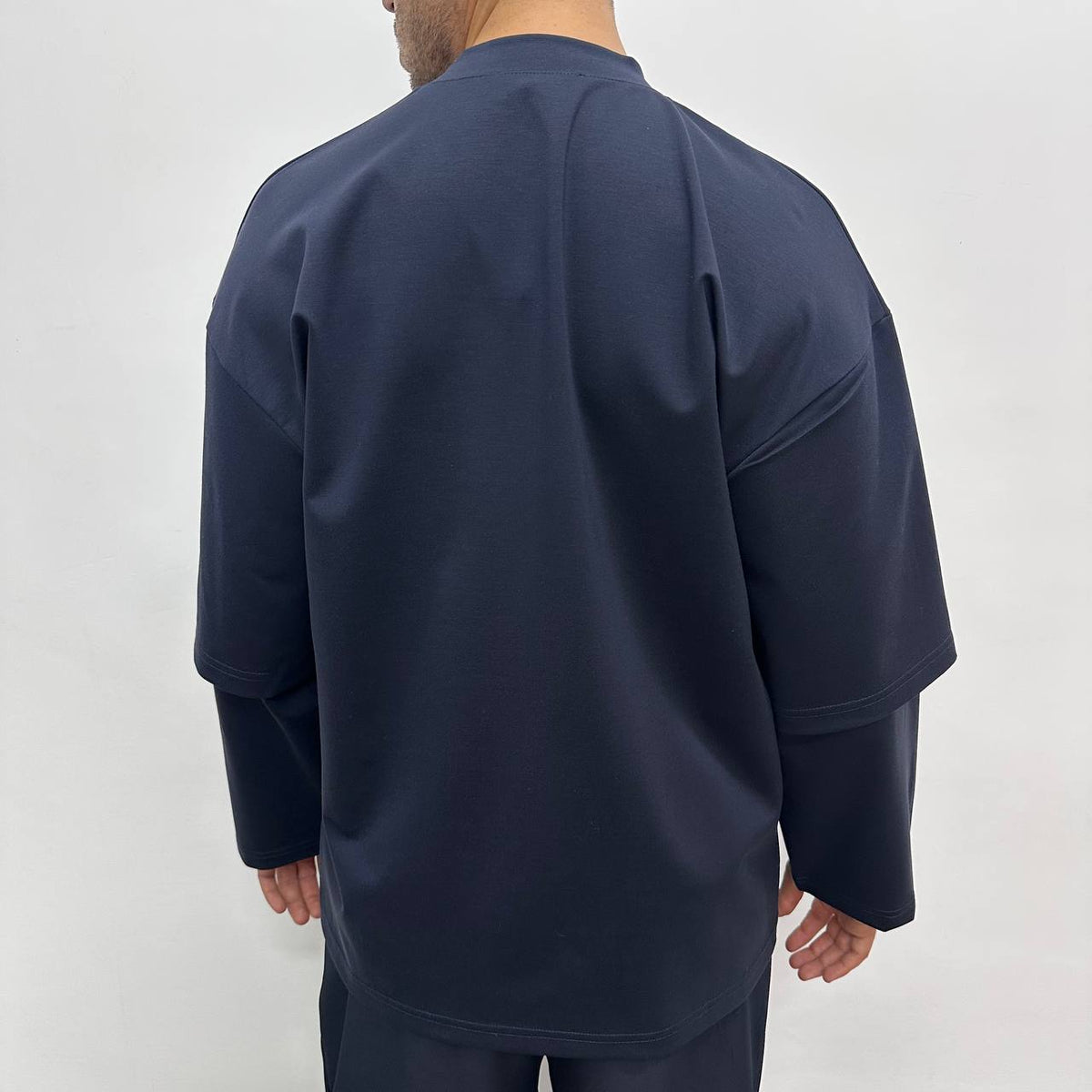 DOUBLE SLEEVE F.SCOZIA BLU
