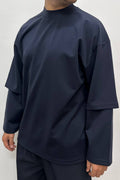 DOUBLE SLEEVE F.SCOZIA BLU