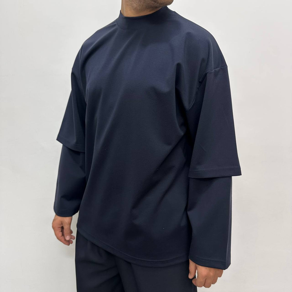DOUBLE SLEEVE F.SCOZIA BLU