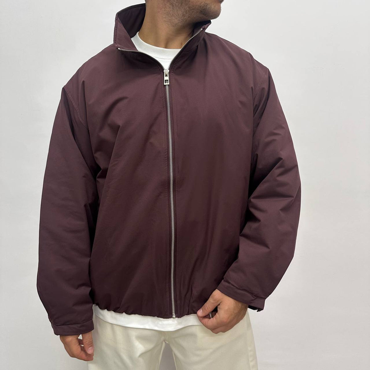 JACKET SOFT BORDEAUX