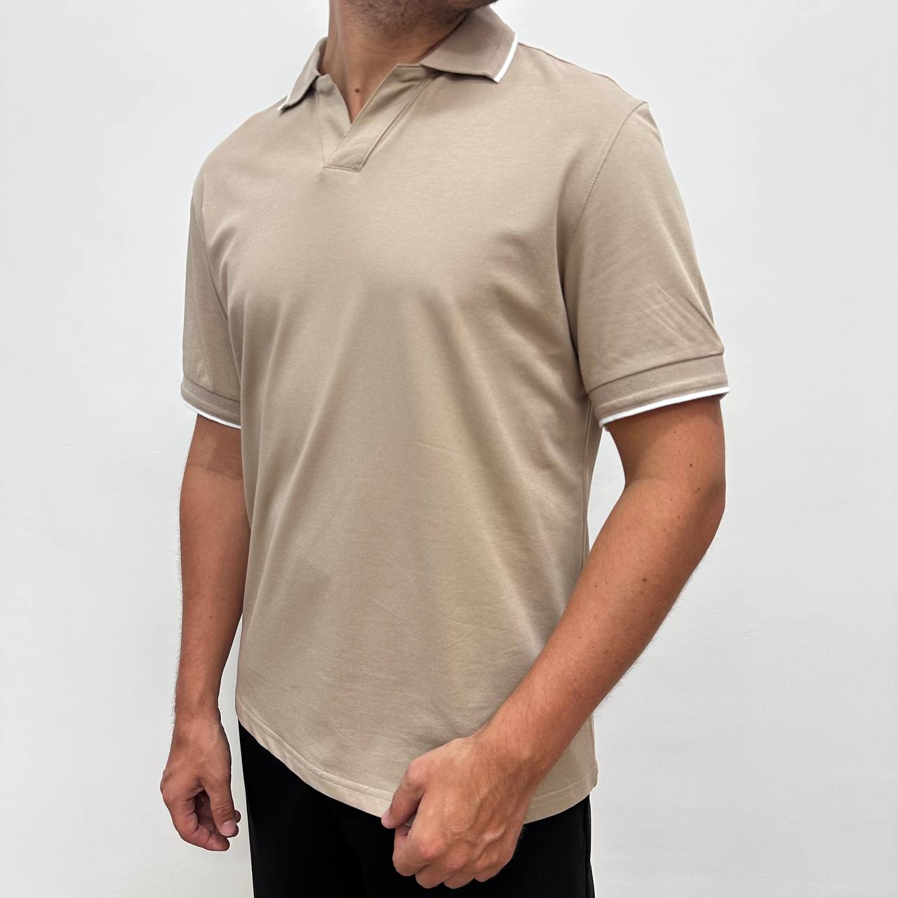 Polo classic beige