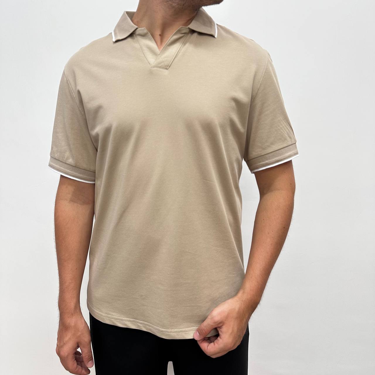 Polo classic beige