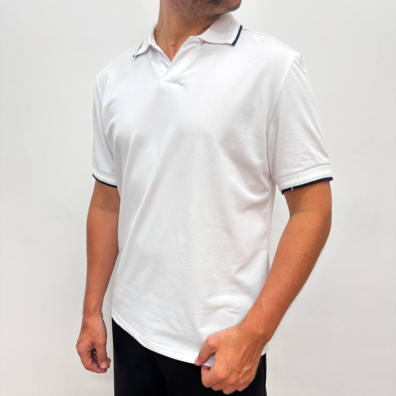 Polo classic bianca
