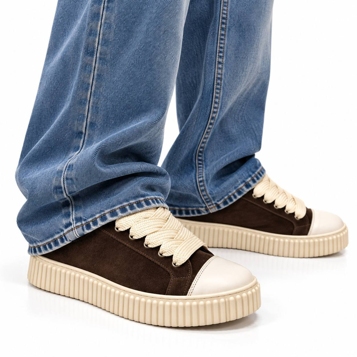 SNEAKERS FAST MARRONE
