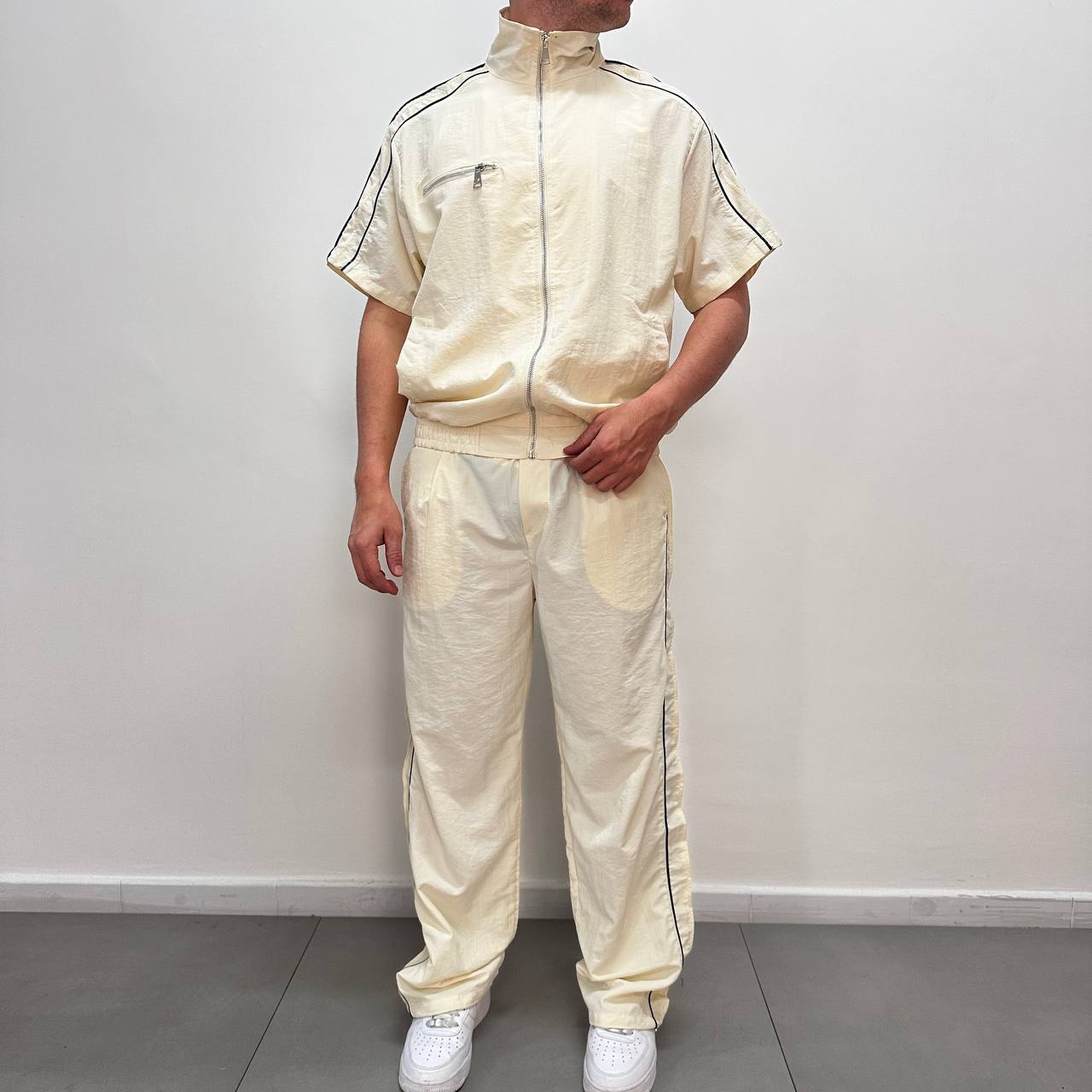 Coordset Denim Panna