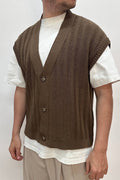 Pull Smanicato Marrone