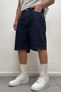 Short denim Blu