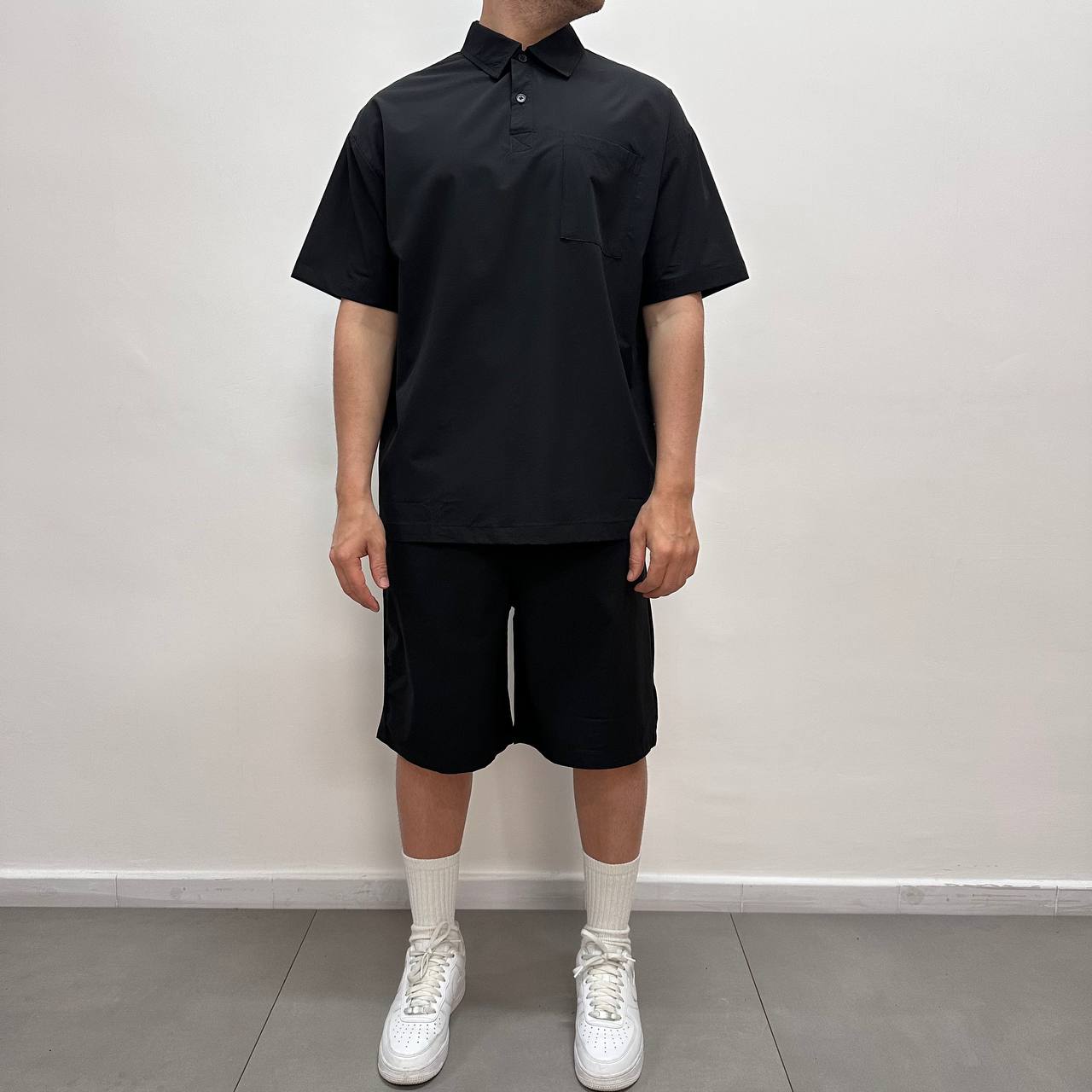Coordset Polo Nero