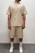 Coordset Polo Beige