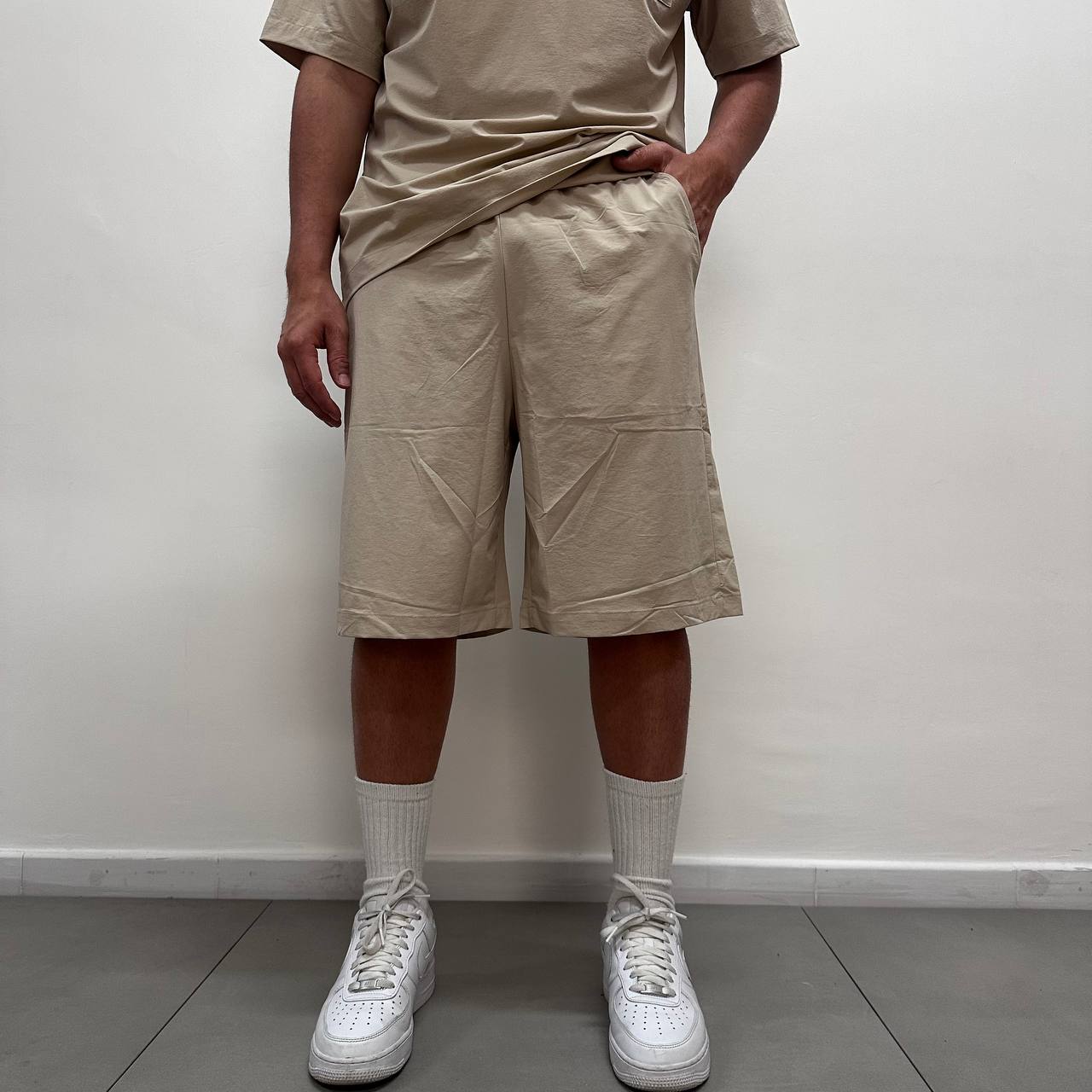 Coordset Polo Beige