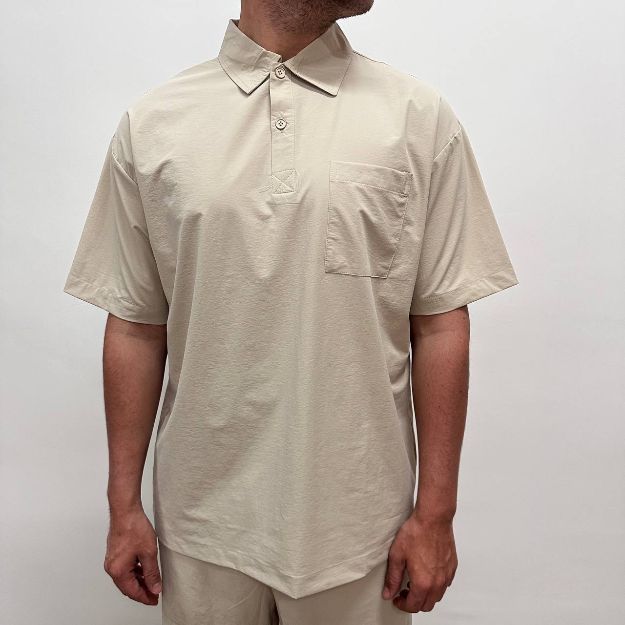 Coordset Polo Beige